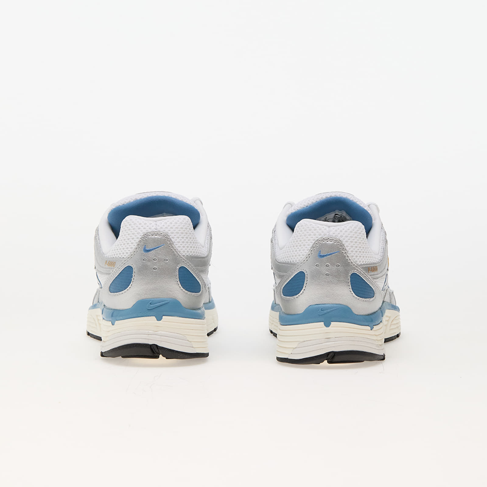 Zapatillas Hombre Nike P-6000 White/ Aegean Storm-Metallic Silver