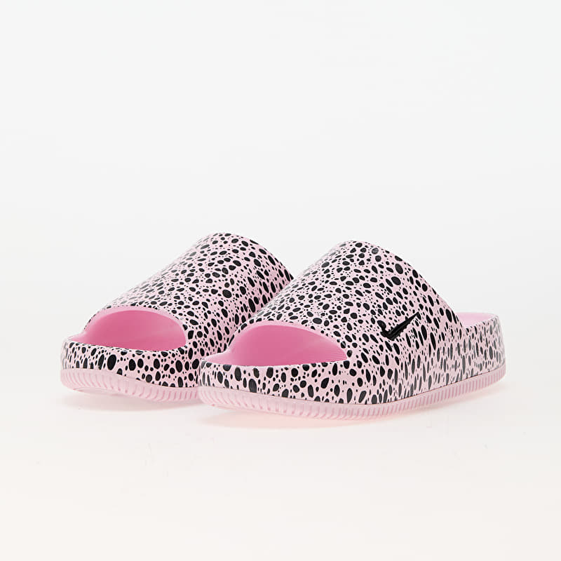Women's shoes Nike W Calm Slide Print Ns Pink Foam / Black (HM5072