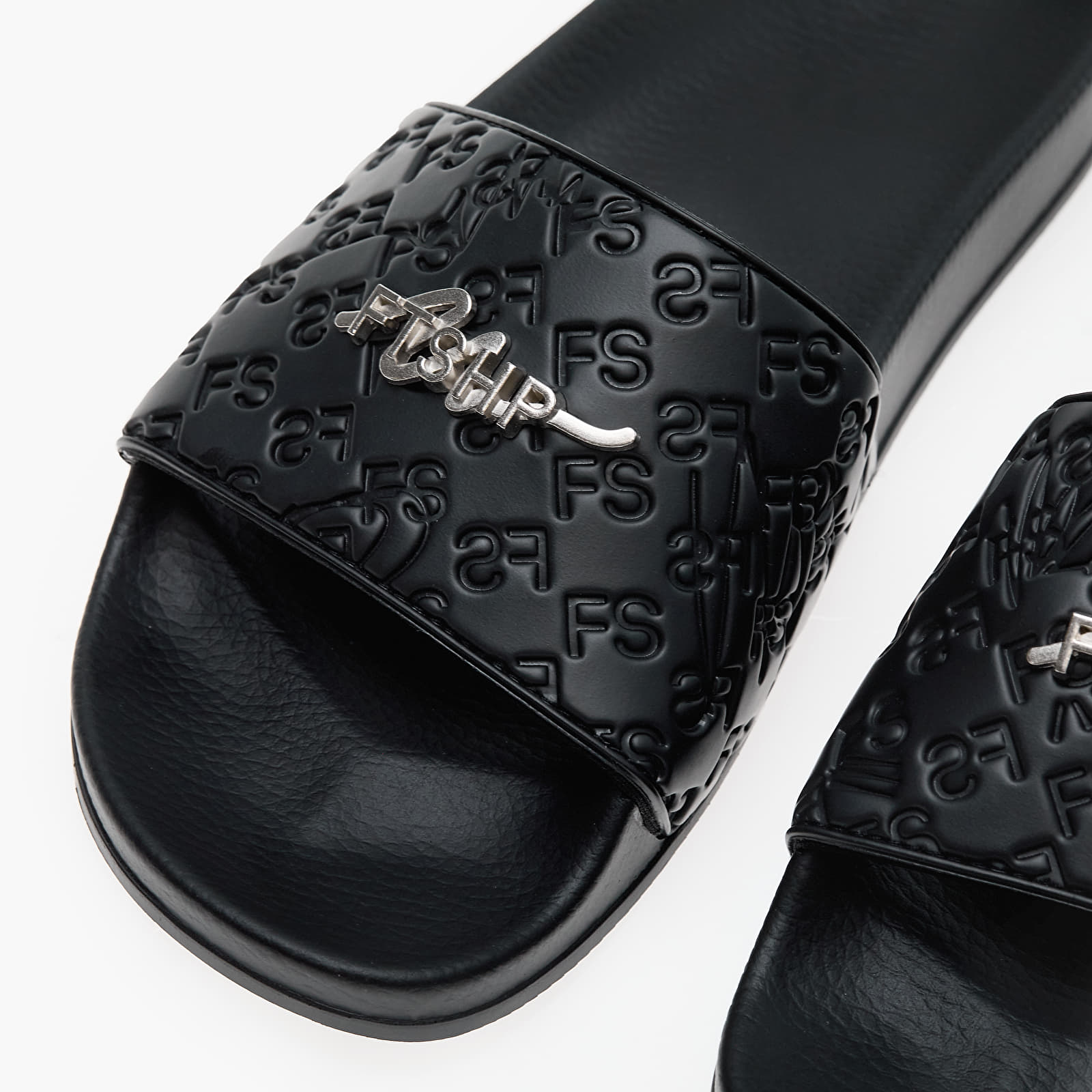 Men's shoes FTSHP Monogram Slides Black