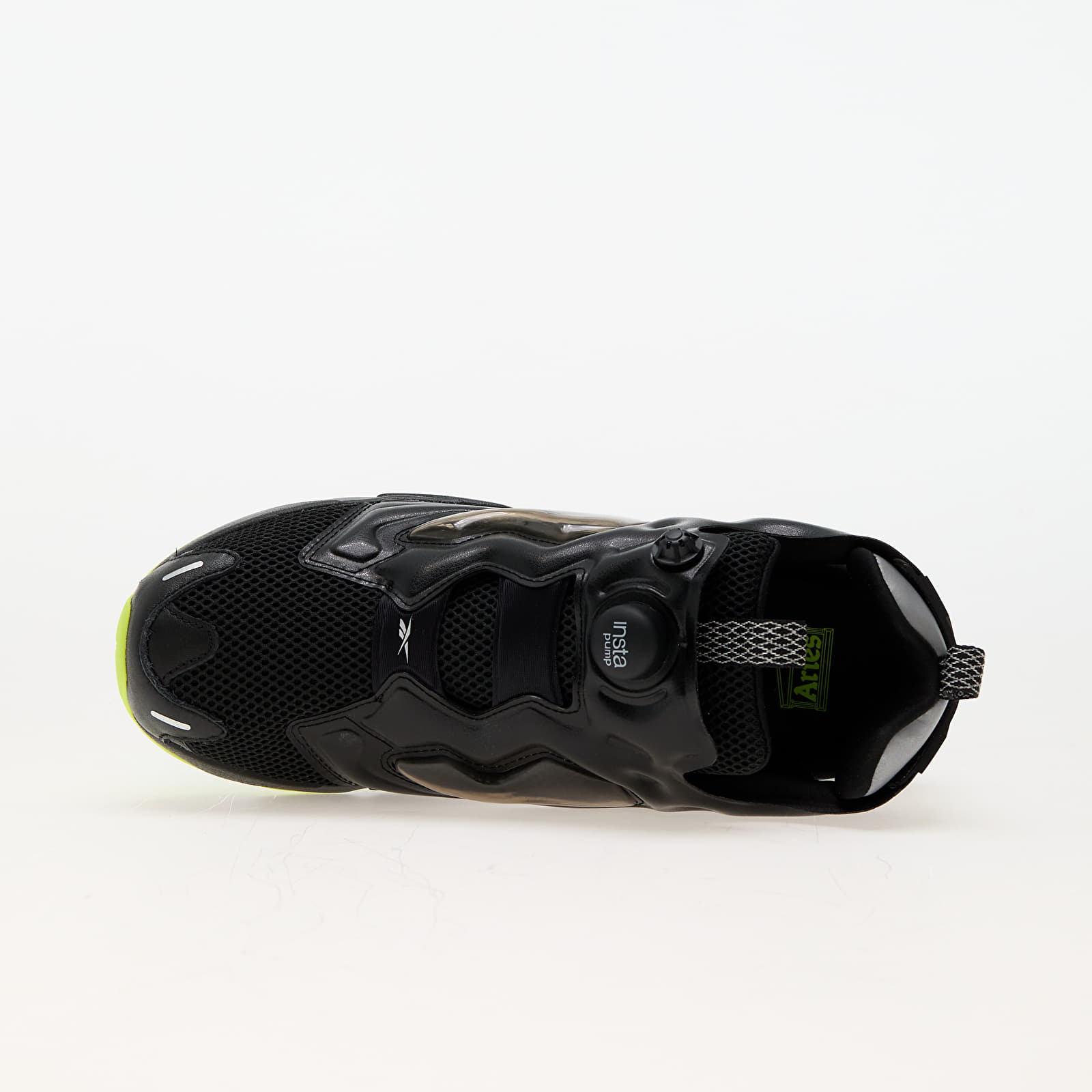 Männer Reebok x Aries Instapump Fury 94 LTD Black/ Grey/ Lime