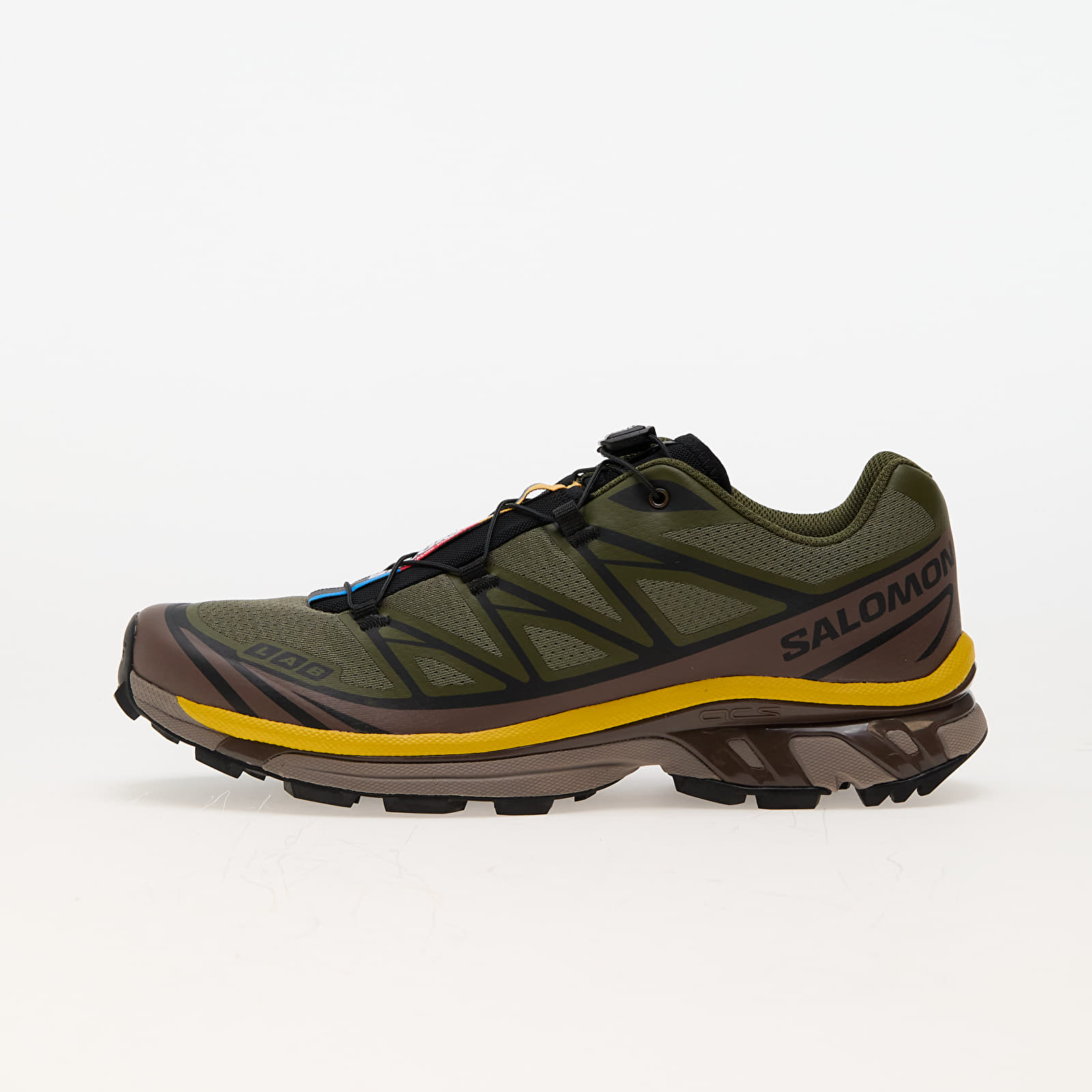 Încălțăminte și sneakerși pentru bărbați Salomon XT-6 Olive Night/ Black/ Sulphur