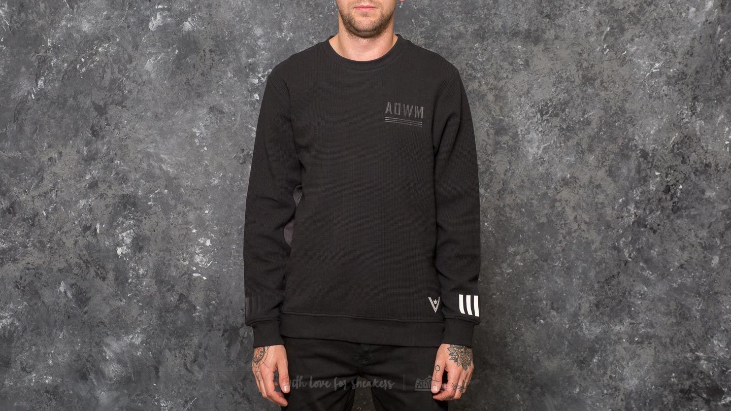 Felpe adidas x White Mountaineering Crew Sweat Black Footshop