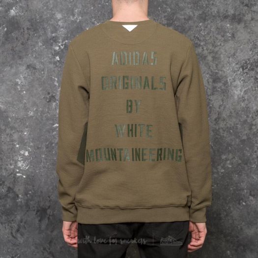 Adidas white mountaineering sweatshirt cheap