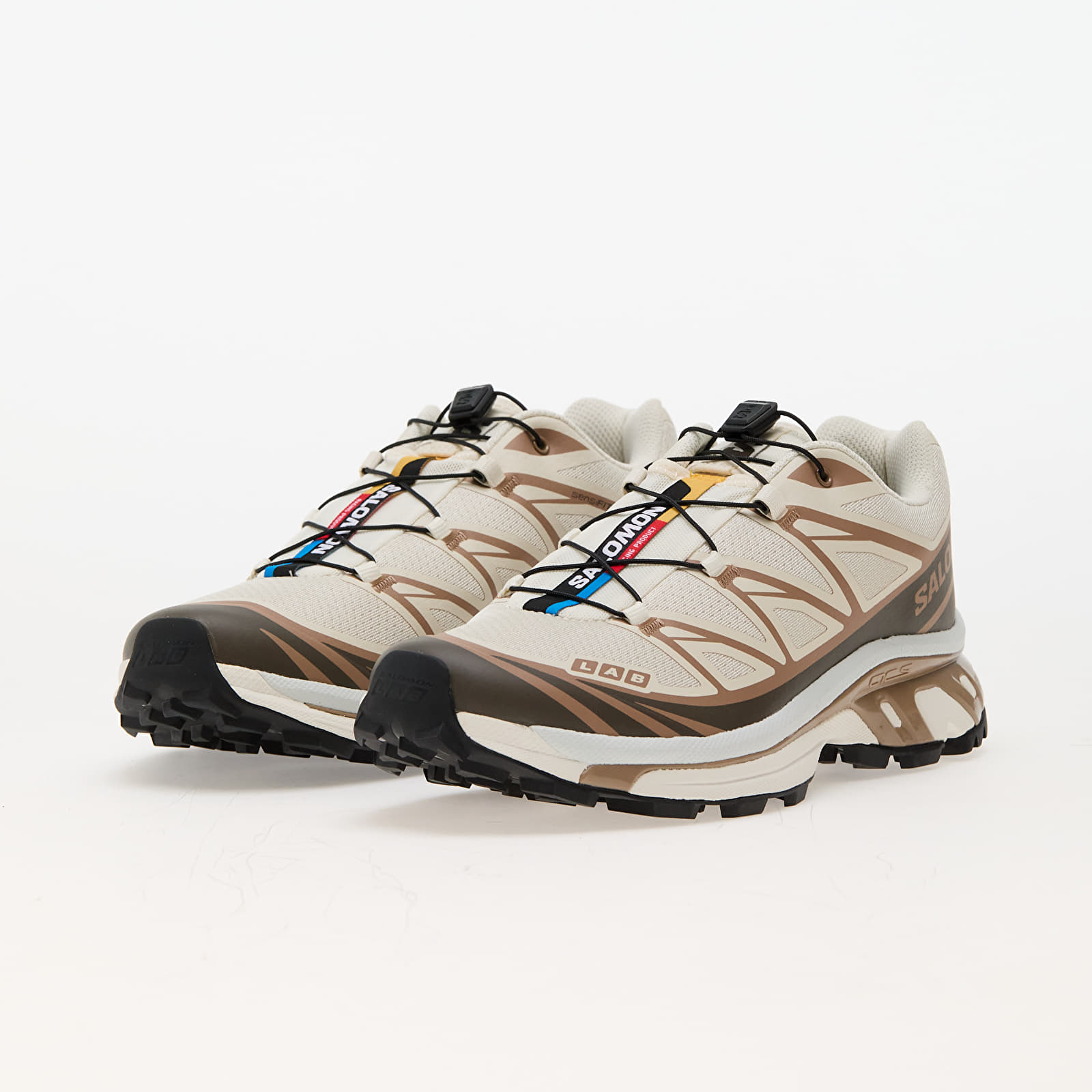 Herren Sneaker und Schuhe Salomon XT-6 Almond Milk/ Portabella/ Ice Fl