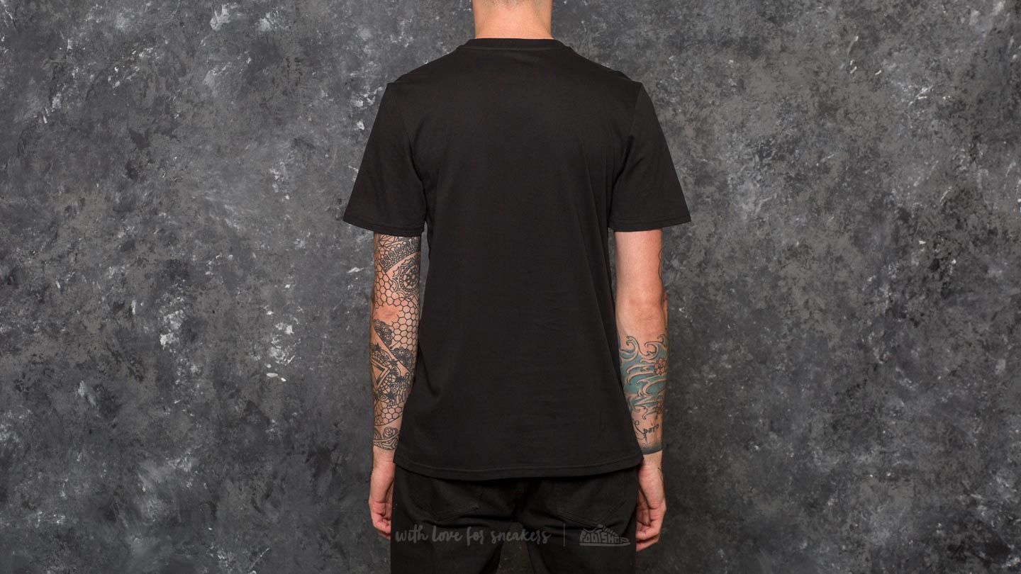 T-shirts adidas Black Bird Palm Tee Black