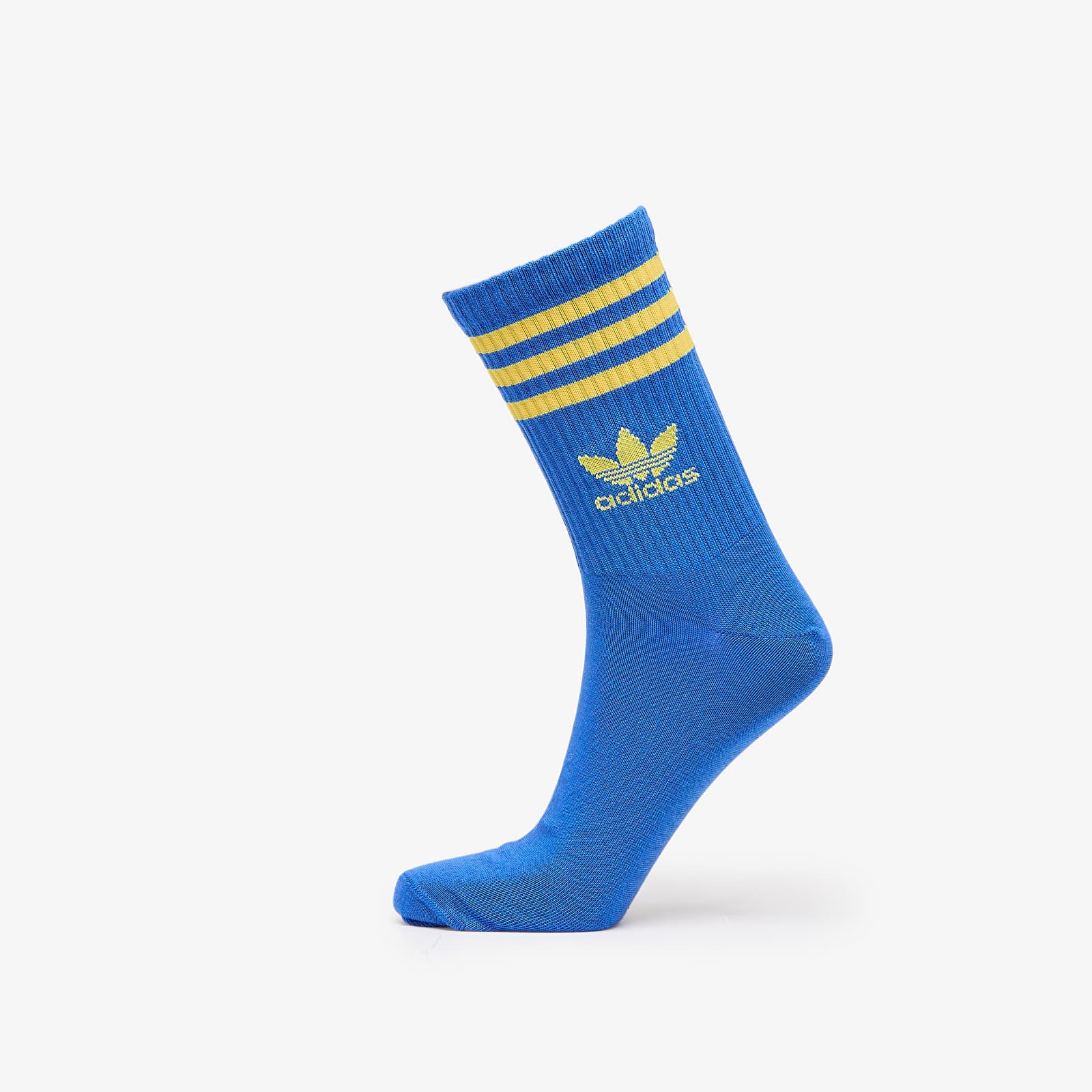 Skarpetki adidas Mid Cut Crew Sock 3-Pack Blue/ Core White/ White