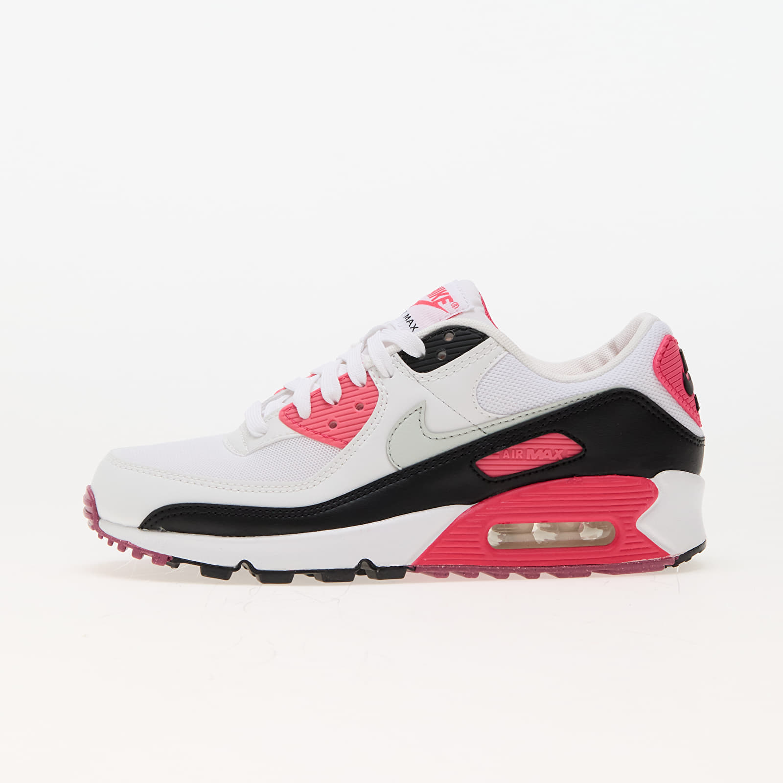 Levně Tenisky Nike W Air Max 90 White/ Light Silver-Aster Pink-Black EUR 40.5