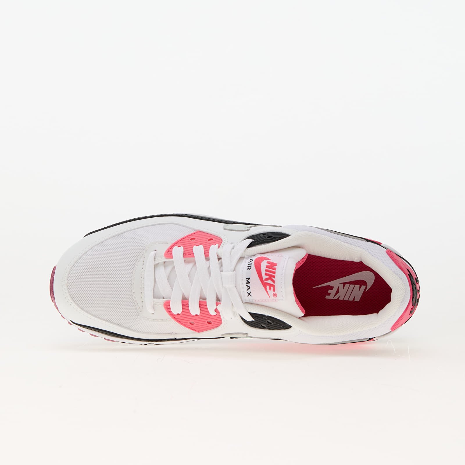 Women's shoes Nike W Air Max 90 White/ Light Silver-Aster Pink-Black