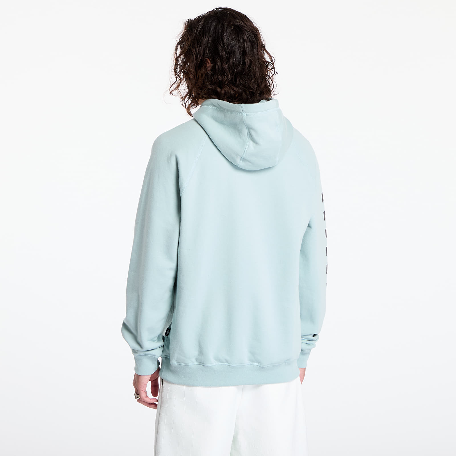 Férfi kapucnis pulcsik Vans Boxed Pullover Gray Mist