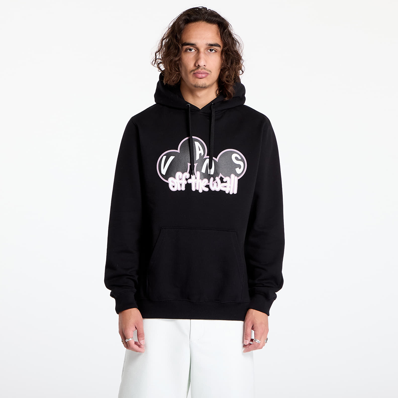 Men's hoodies Vans Scuttle Pullover Hoodie Black