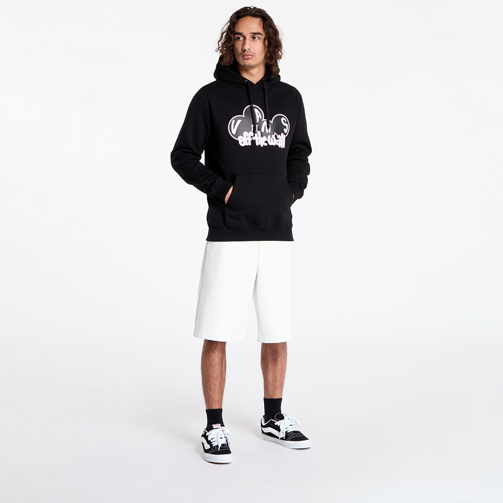 Men's hoodies Vans Scuttle Pullover Hoodie Black
