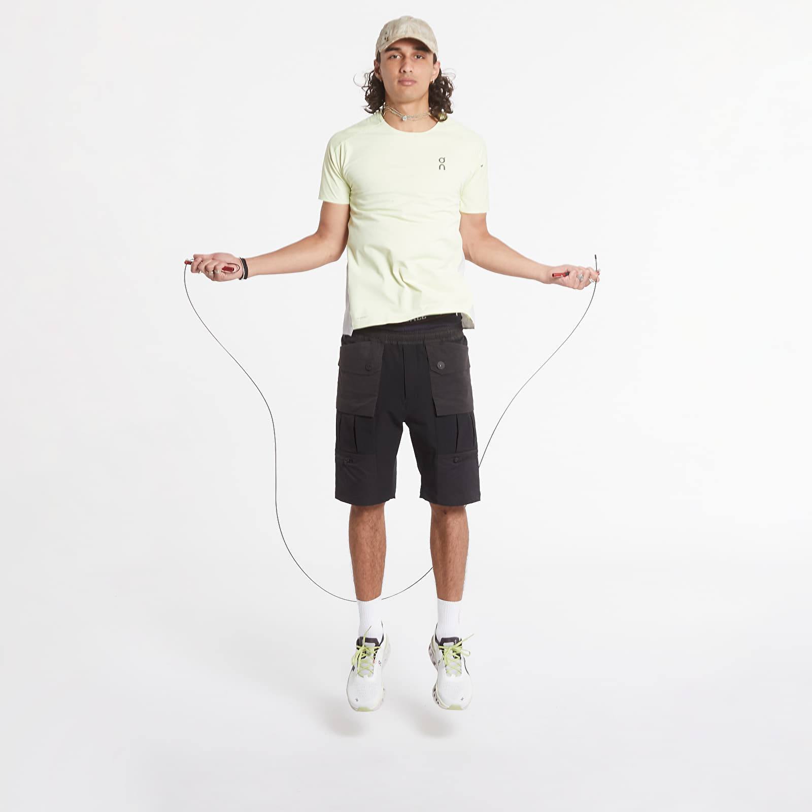 Men's T-shirts On Performance T-Shirt Hay/ Glacier