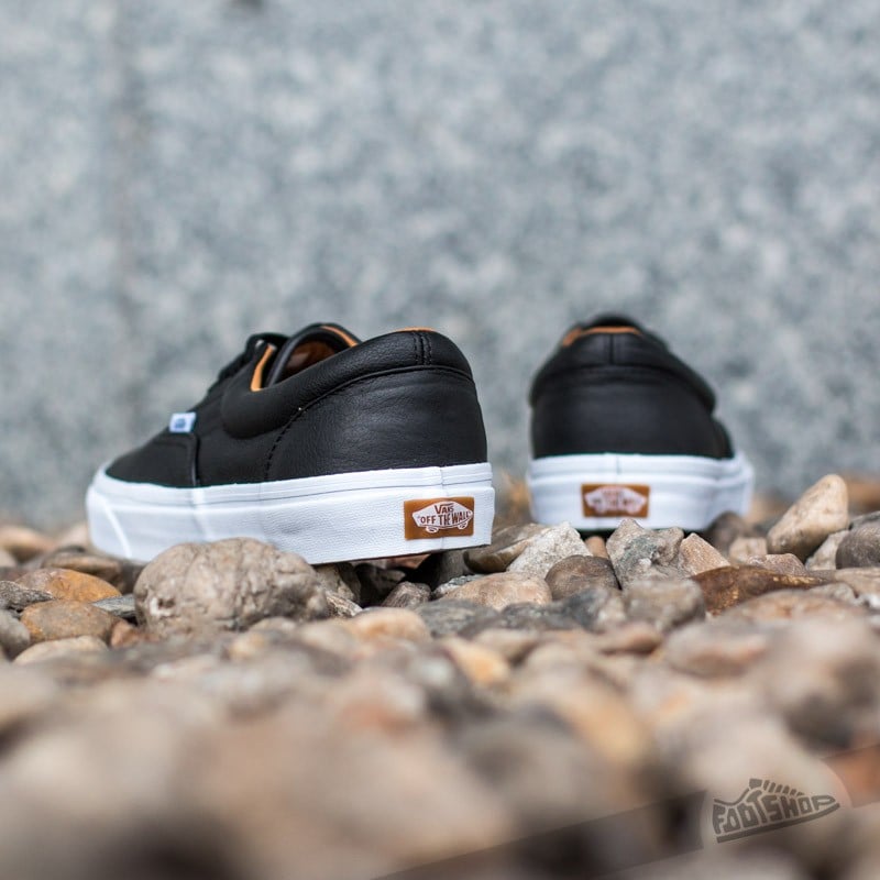 Men s shoes Vans Era Premium Leather Black Footshop