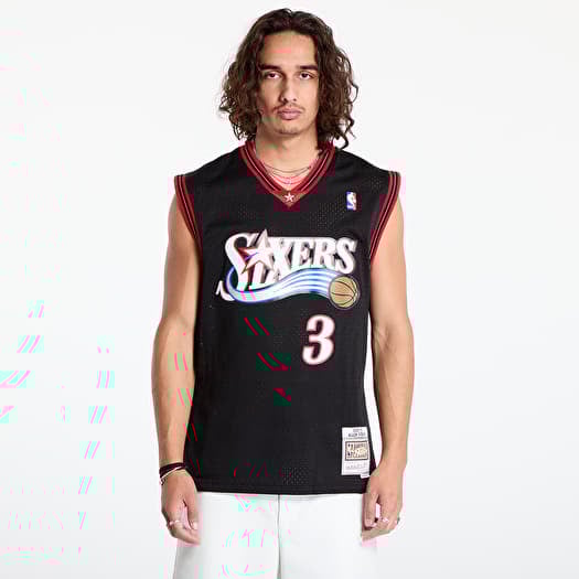 Maglia Mitchell Ness Philadelphia 76ers 3 Allen Iverson Swingman Jersey