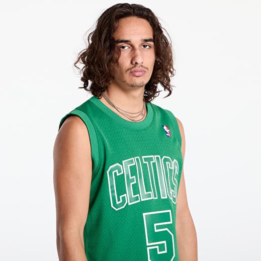 Jerseys Mitchell Ness Boston Celtics 5 Kevin Garnett Day Swingman Jersey Green Footshop
