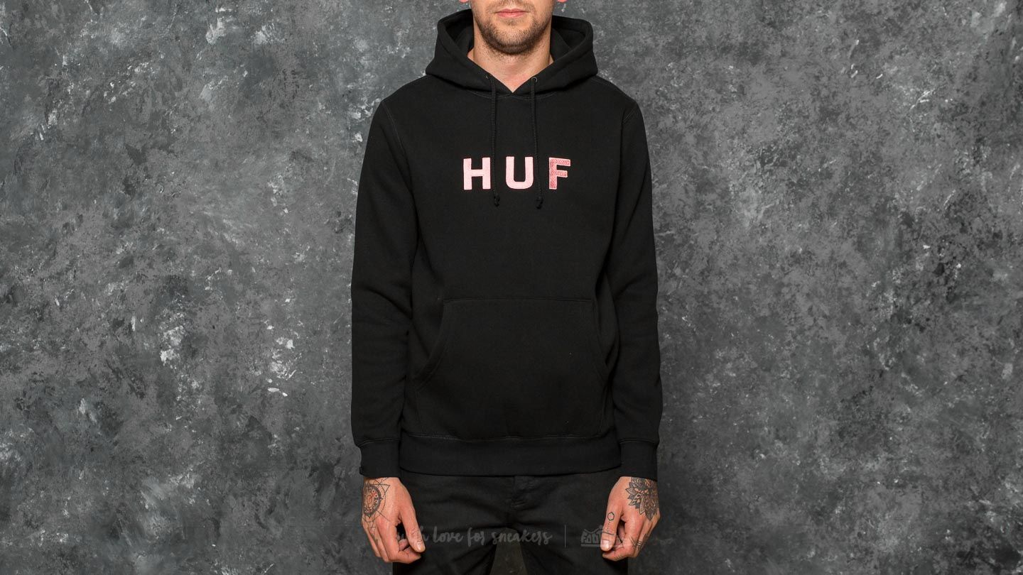 Huf og discount logo hoodie