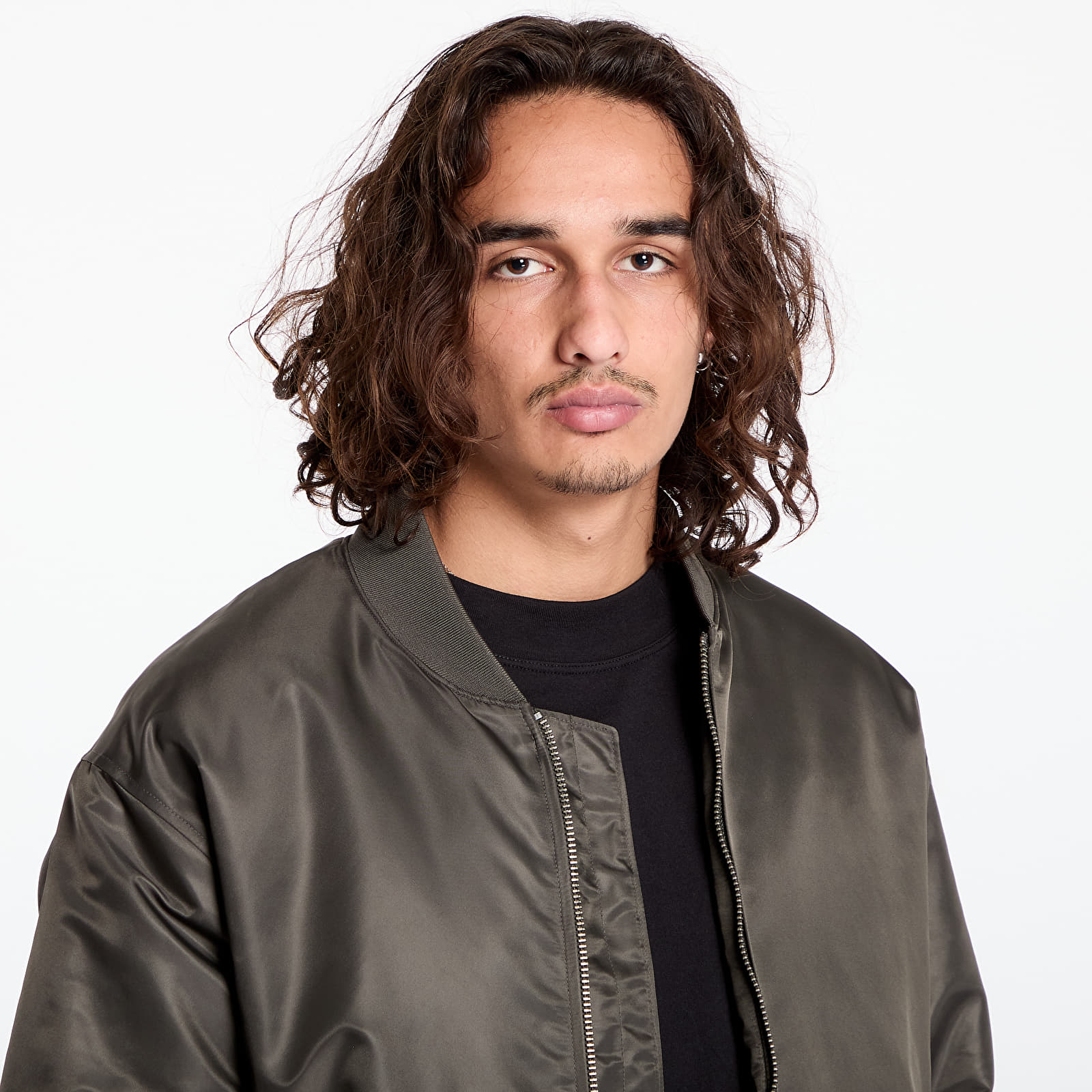 Bomber Jackets Calvin Klein Jeans Ls Nylon Padded Hero Beluga