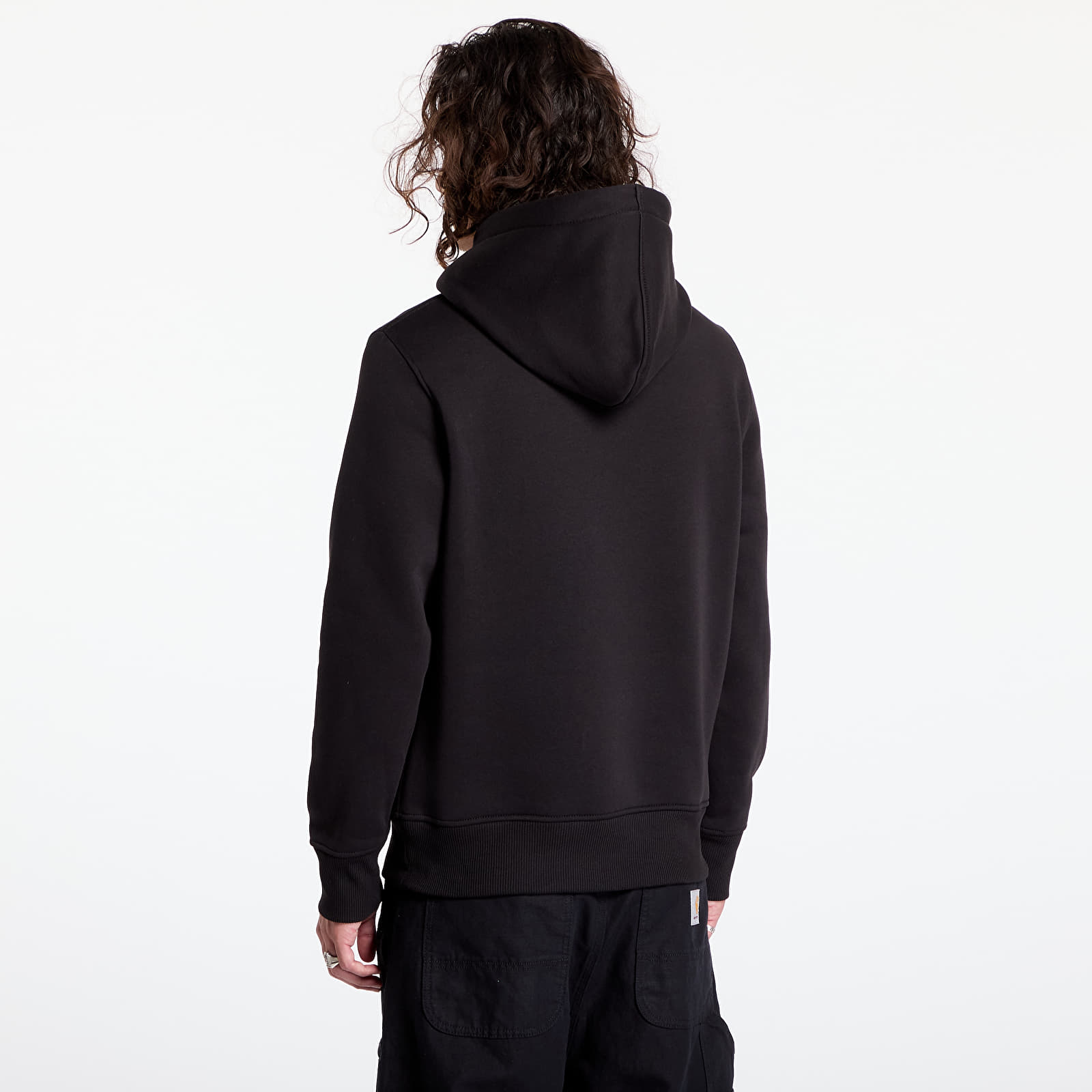 Mikiny Calvin Klein Jeans Subway Sign Hoodie Black