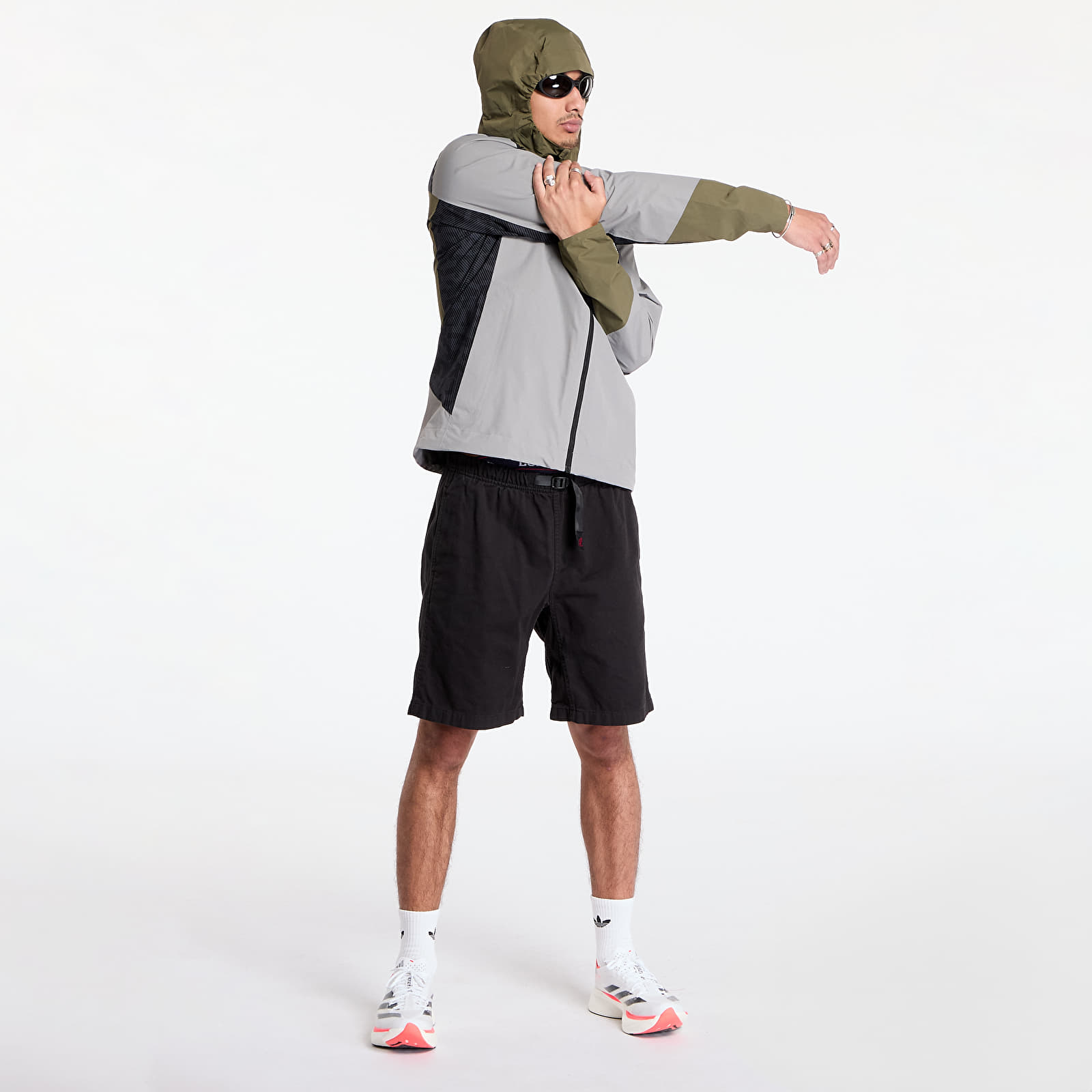 Jackets adidas Xperior Hybrid RAIN.RDY Jacket Ch Solid Grey/ Olive Strata/ Carbon