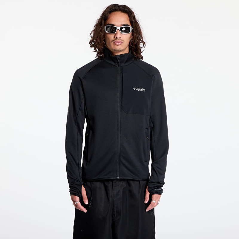 Sweatshirt Columbia Triple Canyon™ Grid Fleece FZ II Black