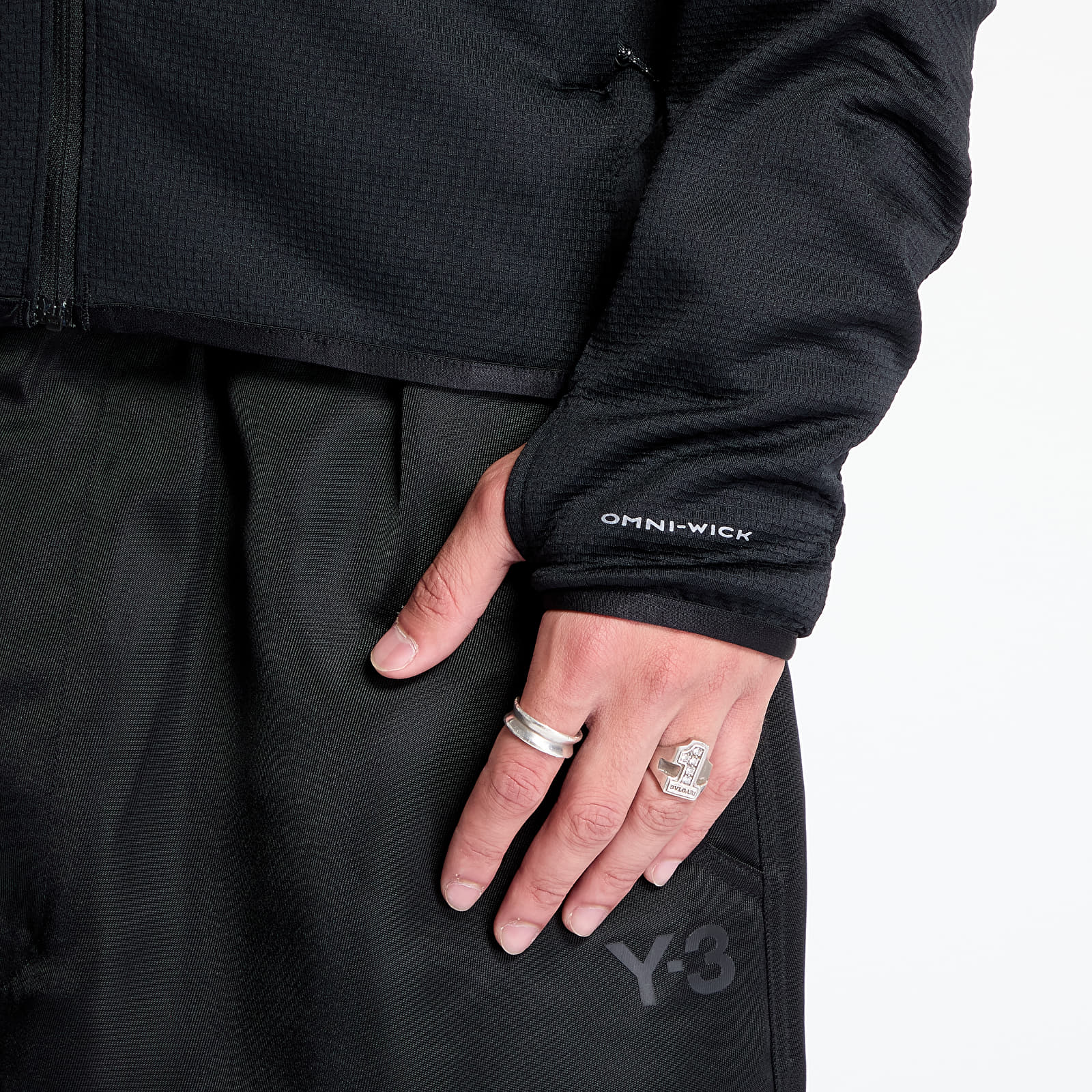Pánské mikiny Columbia Triple Canyon™ Grid Fleece FZ II Black