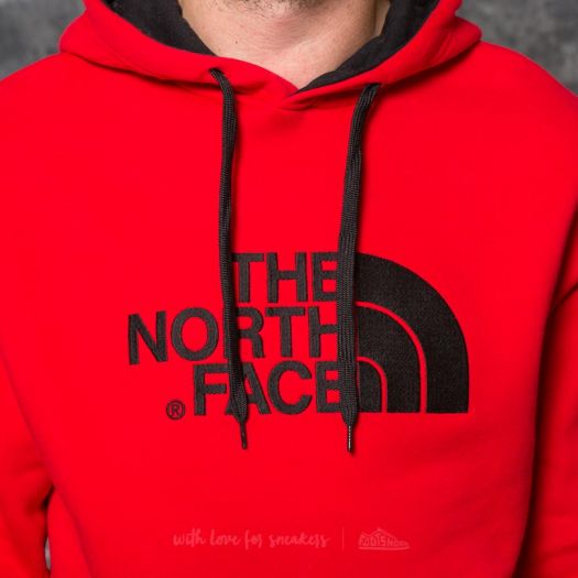 The North Face Drew Peak Pullover Hoodie Tnf Red/ Tnf Red | Footshop