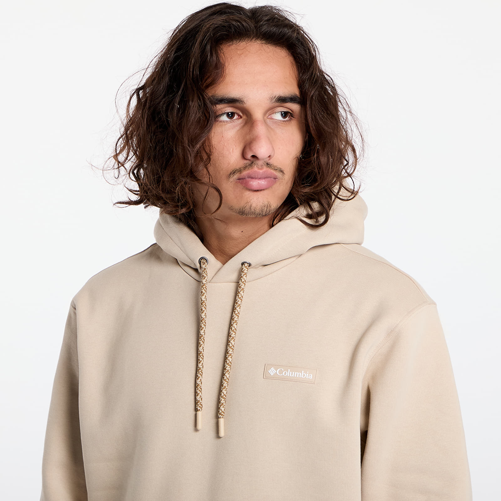 Férfi kapucnis pulcsik Columbia Marble Canyon™ Heavyweight Fleece Hoodie Ancient Fossil