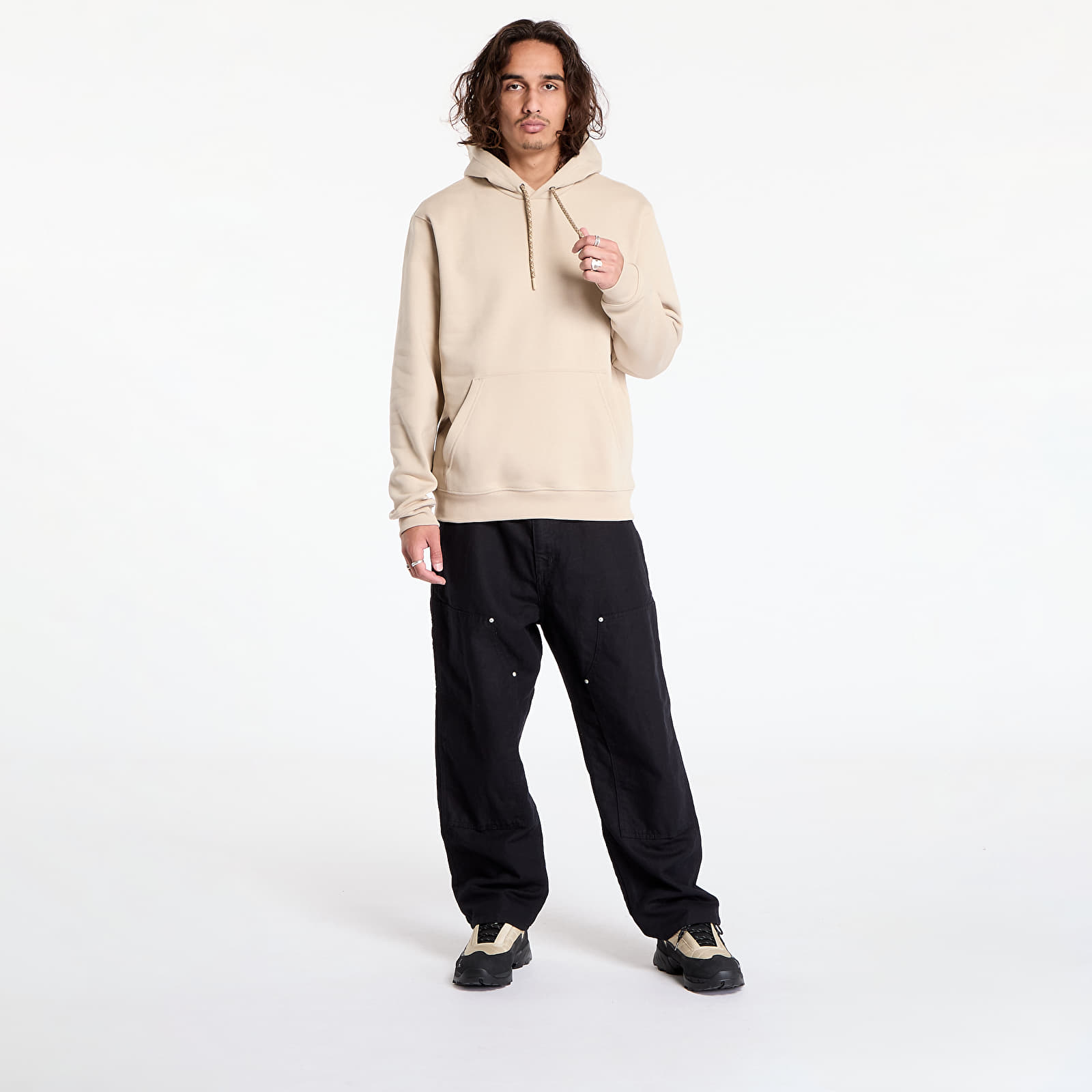 Férfi kapucnis pulcsik Columbia Marble Canyon™ Heavyweight Fleece Hoodie Ancient Fossil