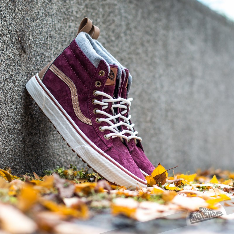 Pánské tenisky a boty Vans SK8-HI (MTE) Decadent Chocolate/Tobacco Brown