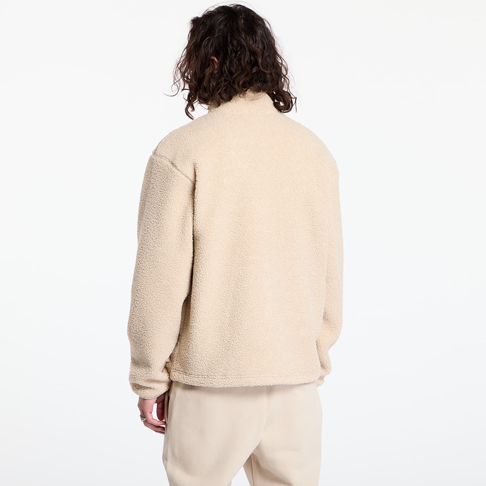 Férfi kapucnis pulcsik Columbia Black Mesa™ Boucle Fleece Ancient Fossil