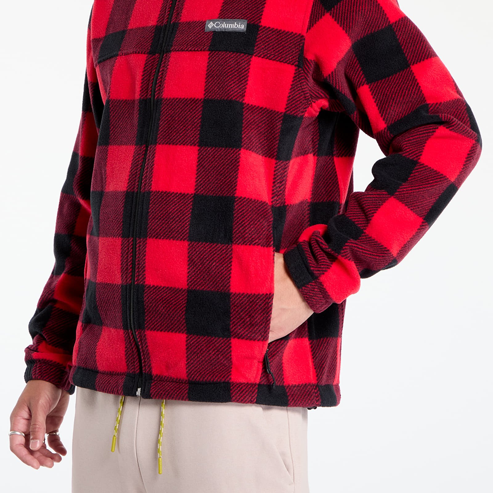 Kapucnis pulóverek és pulcsik Columbia Steens Mountain™ Printed Jacket Mountain Red Check Print