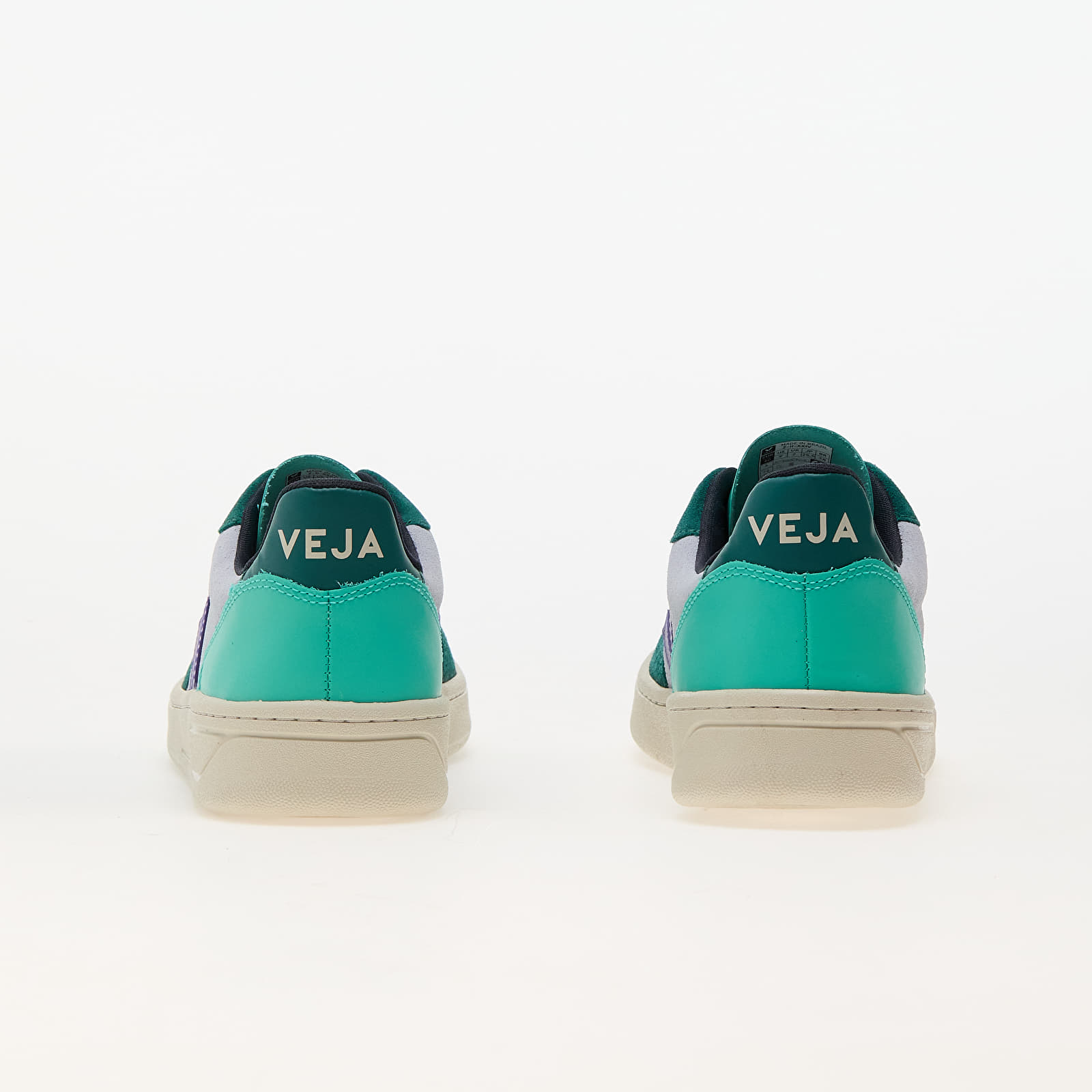 Női cipők Veja W V-10 Suede Multico-Swan/ Purple/ Pierre
