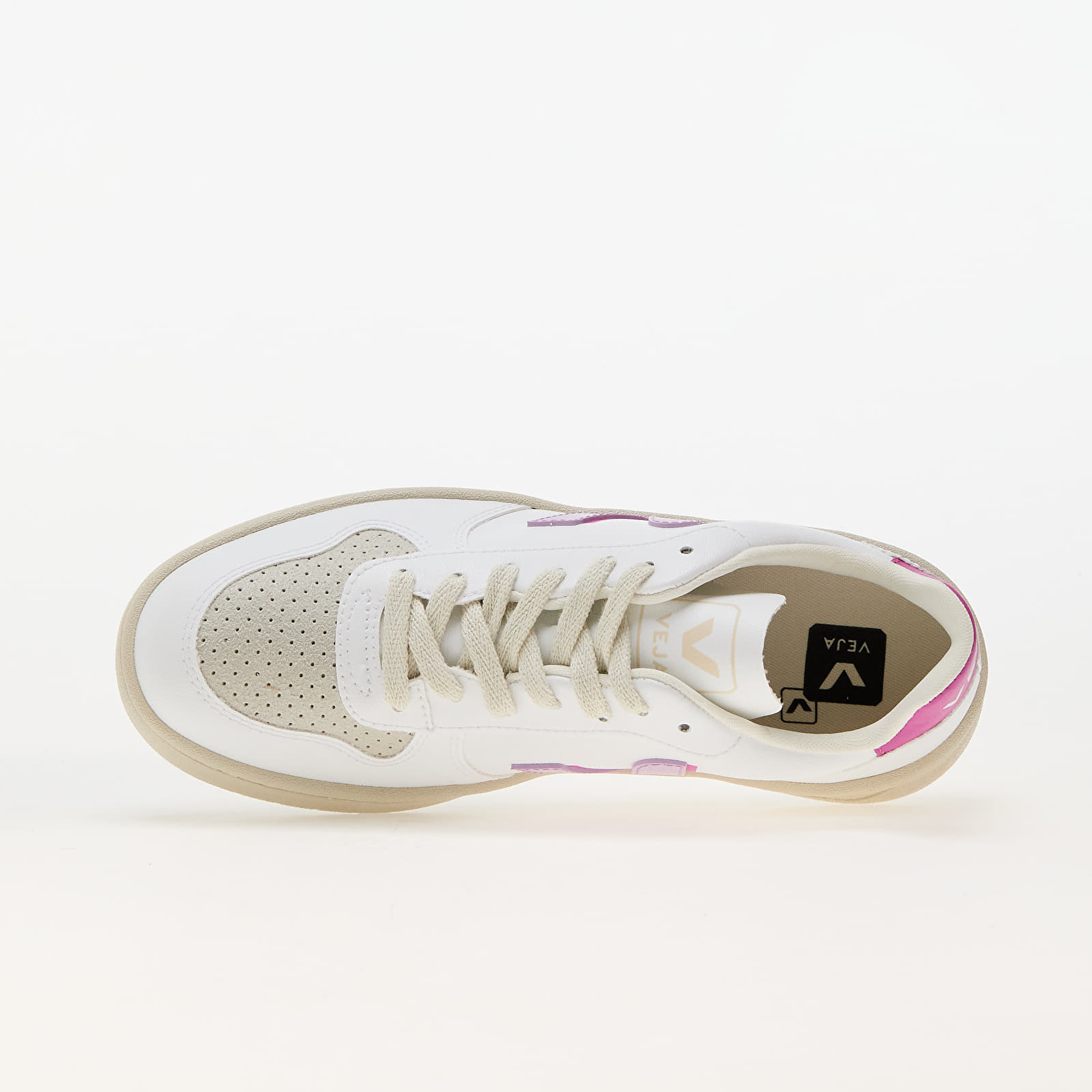 Дамски кецове и обувки Veja W V-10 W II White/ Orchid/ Ultraviolet