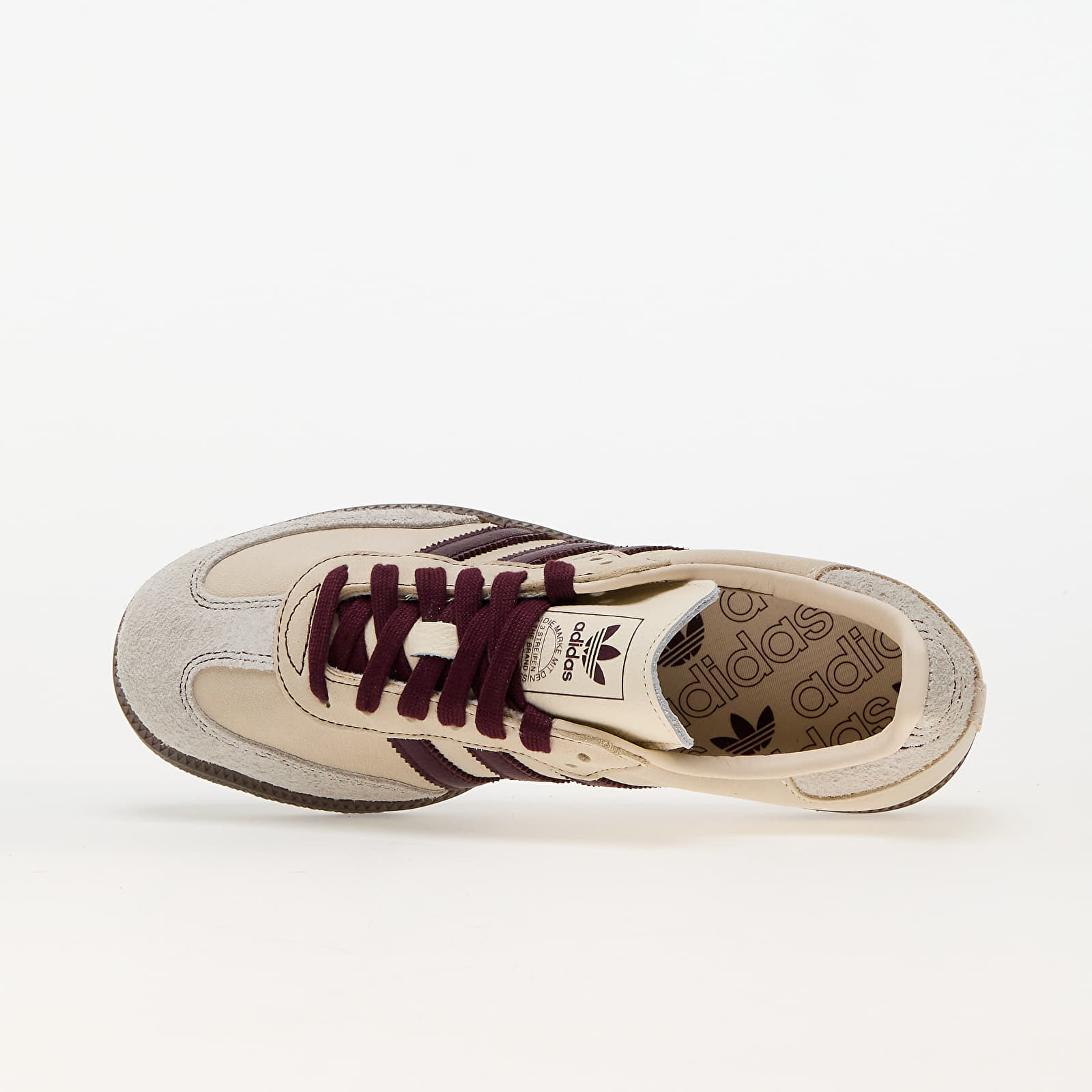 Women's shoes adidas Samba Og W Wonder White/ Maroon/ Putgre