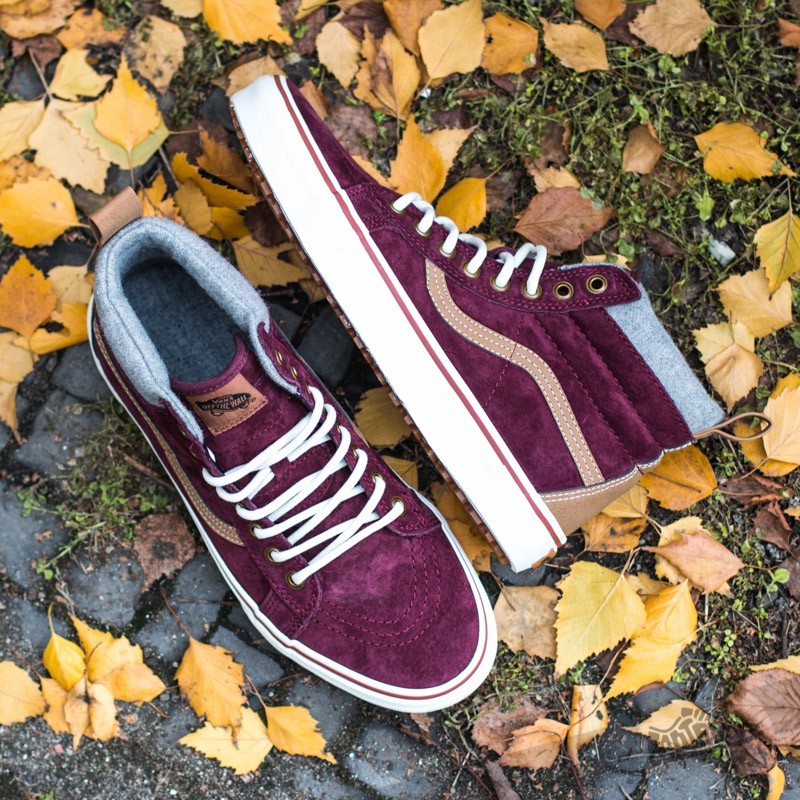 Pánské tenisky a boty Vans SK8-HI (MTE) Decadent Chocolate/Tobacco Brown