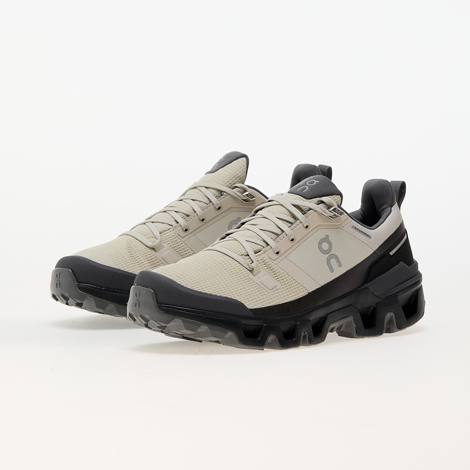 Dámské tenisky a boty On W Cloudwander Waterproof Sand/ Black