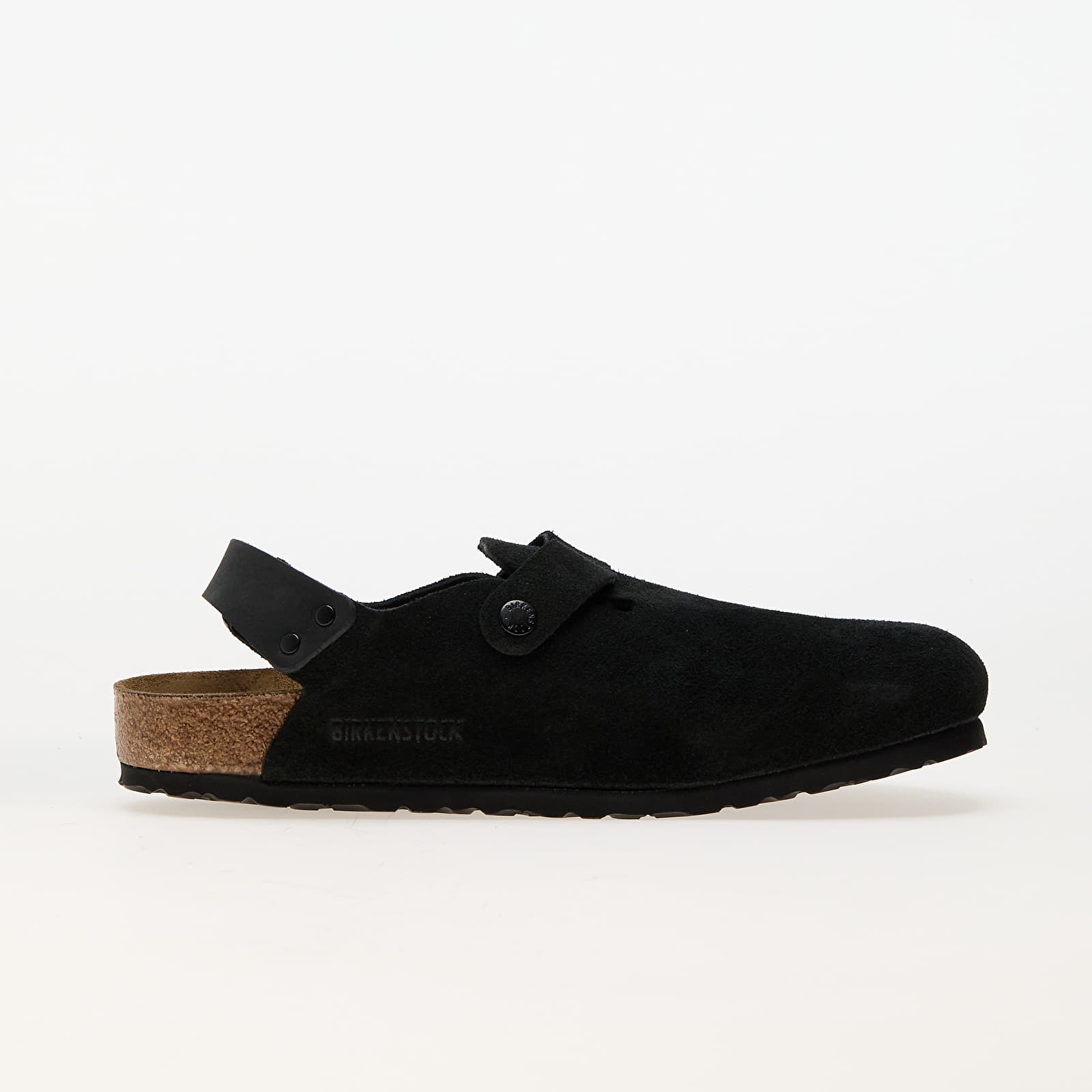 Încălțăminte și sneakerși pentru bărbați Birkenstock Tokio II Suede Leather Black