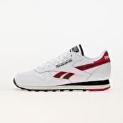 Reebok Classic Leather White/ Vector Red/ Black
