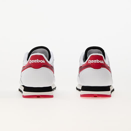 Men s shoes Reebok Classic Leather White Vector Red Black Footshop