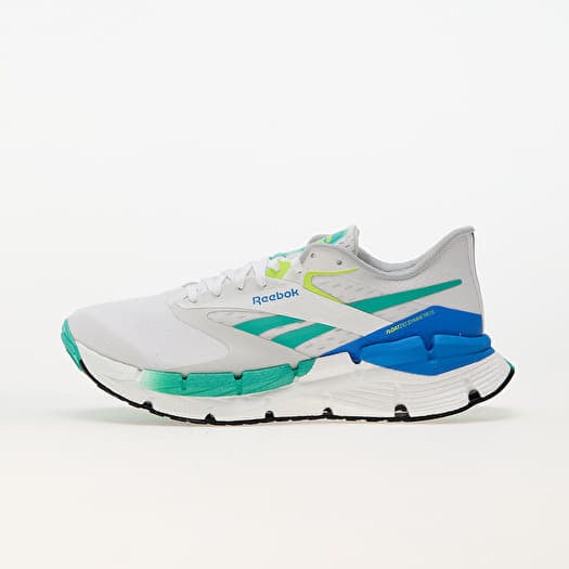 Blue and green reebok shoes hot sale