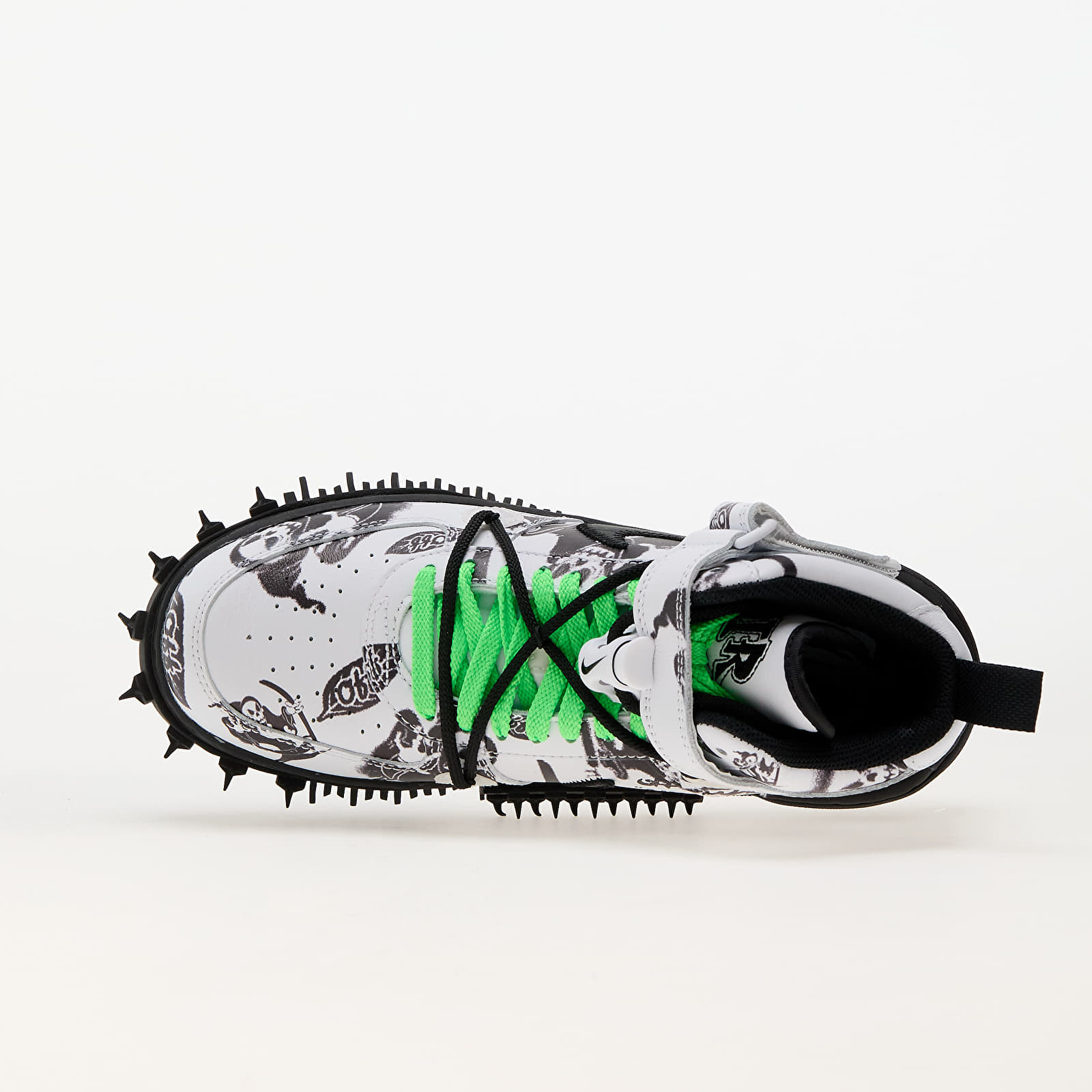 Sko til mænd Nike x Off-White™ Air Force 1 Mid White/ Black-Black