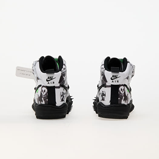 Nike x Off White Air Force 1 Mid White Black Black Footshop