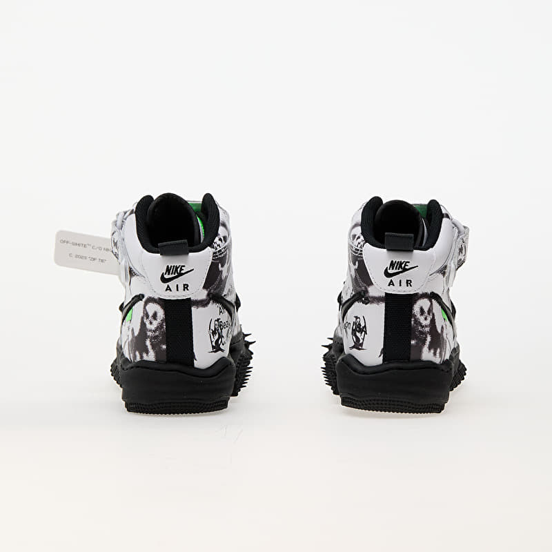 Nike x Off-White™ Air Force 1 Mid White/ Black-Black | Footshop