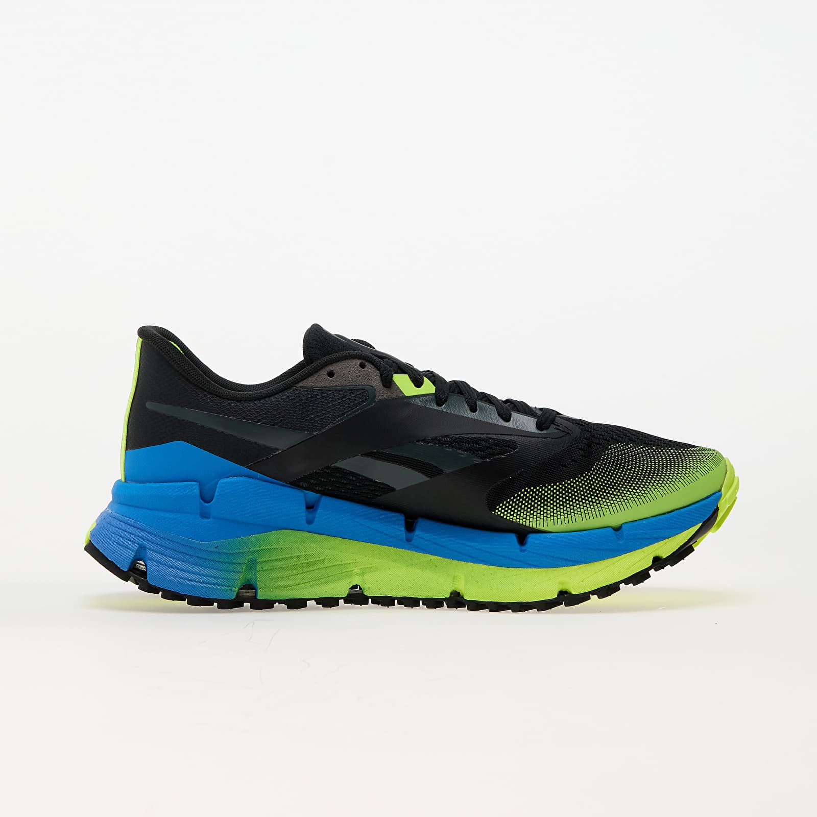 Männer Reebok Floatzig Adventure 1 Black/ Digital Lime/ Kinetic Blue