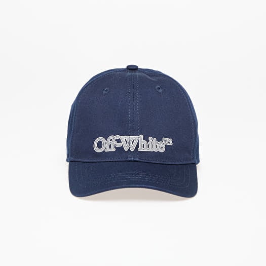 Cap Off-White Kids Big Bookish Baseball Navy Blue/ Reflective