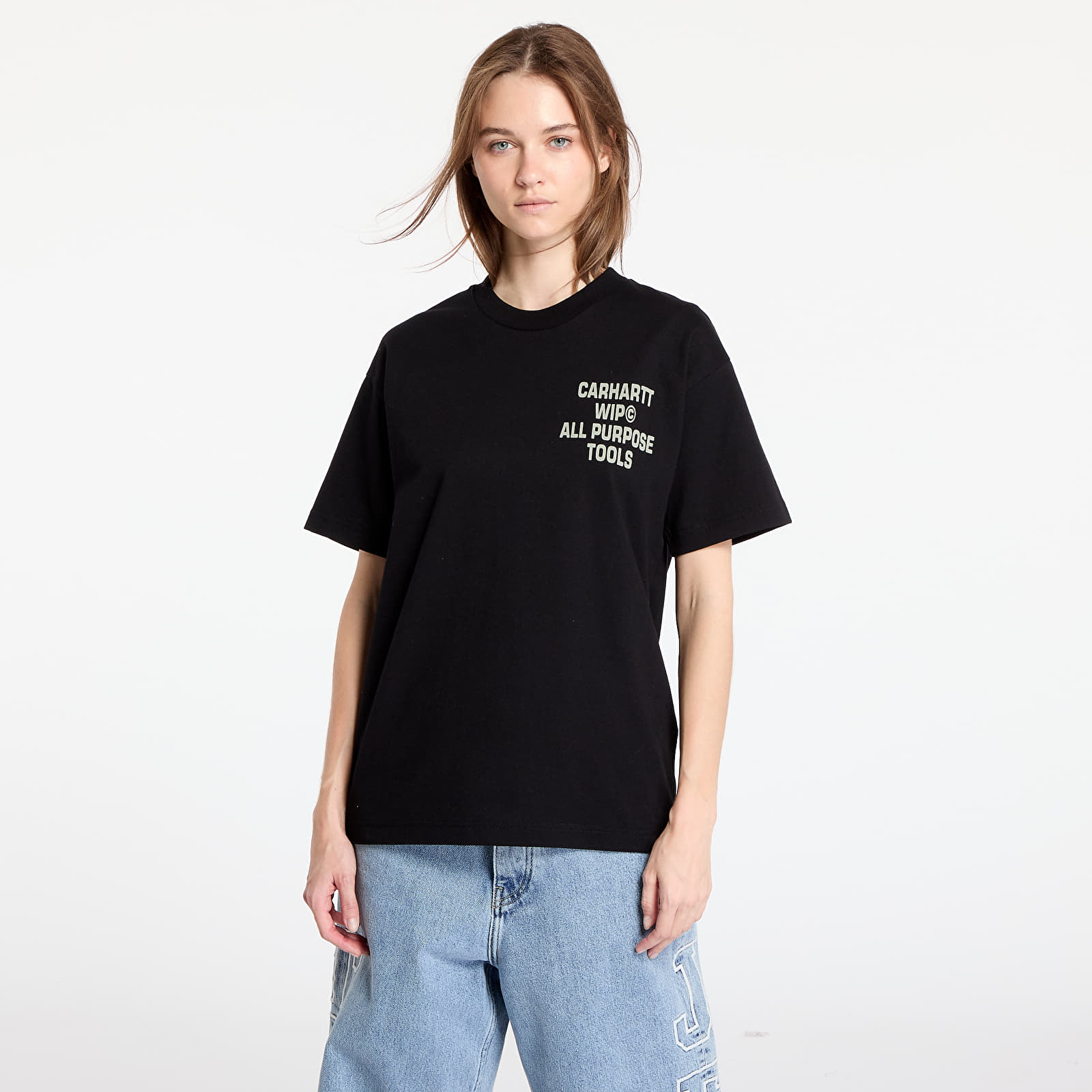 T-shirts Carhartt WIP S/S Cross Screw T-Shirt UNISEX Black