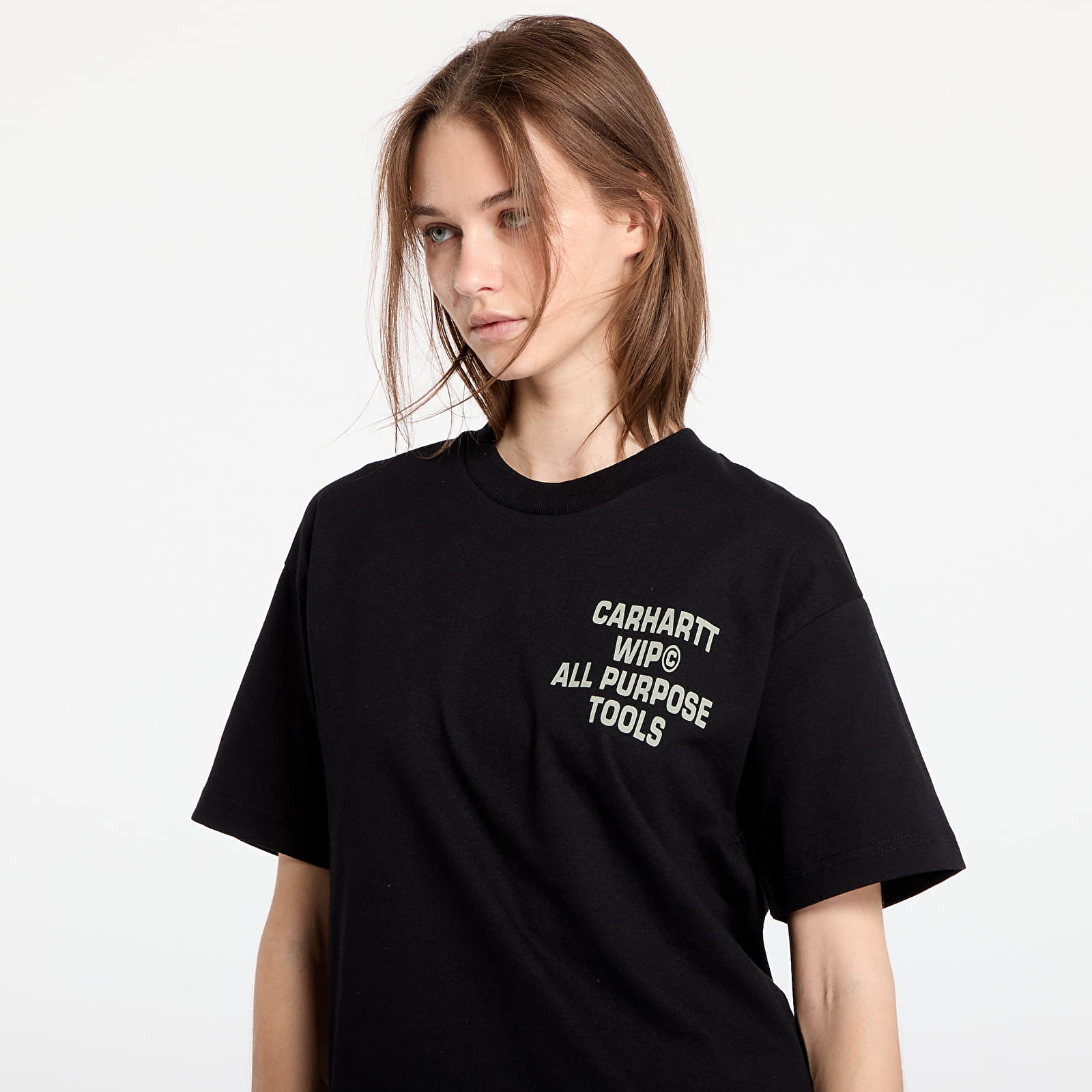 T-shirts Carhartt WIP S/S Cross Screw T-Shirt UNISEX Black
