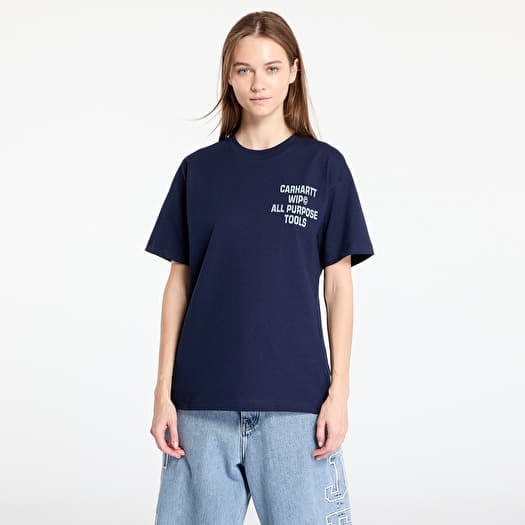 Tričko Carhartt WIP S/S Cross Screw T-Shirt UNISEX Air Force Blue