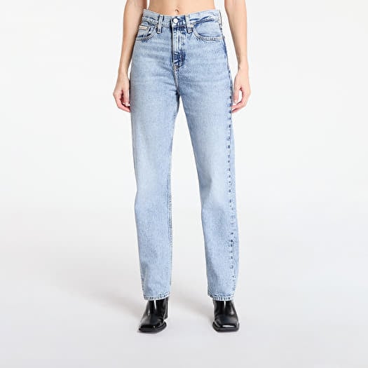 Jeans Calvin Klein Jeans High Rise Straight Jeans Denim Medium