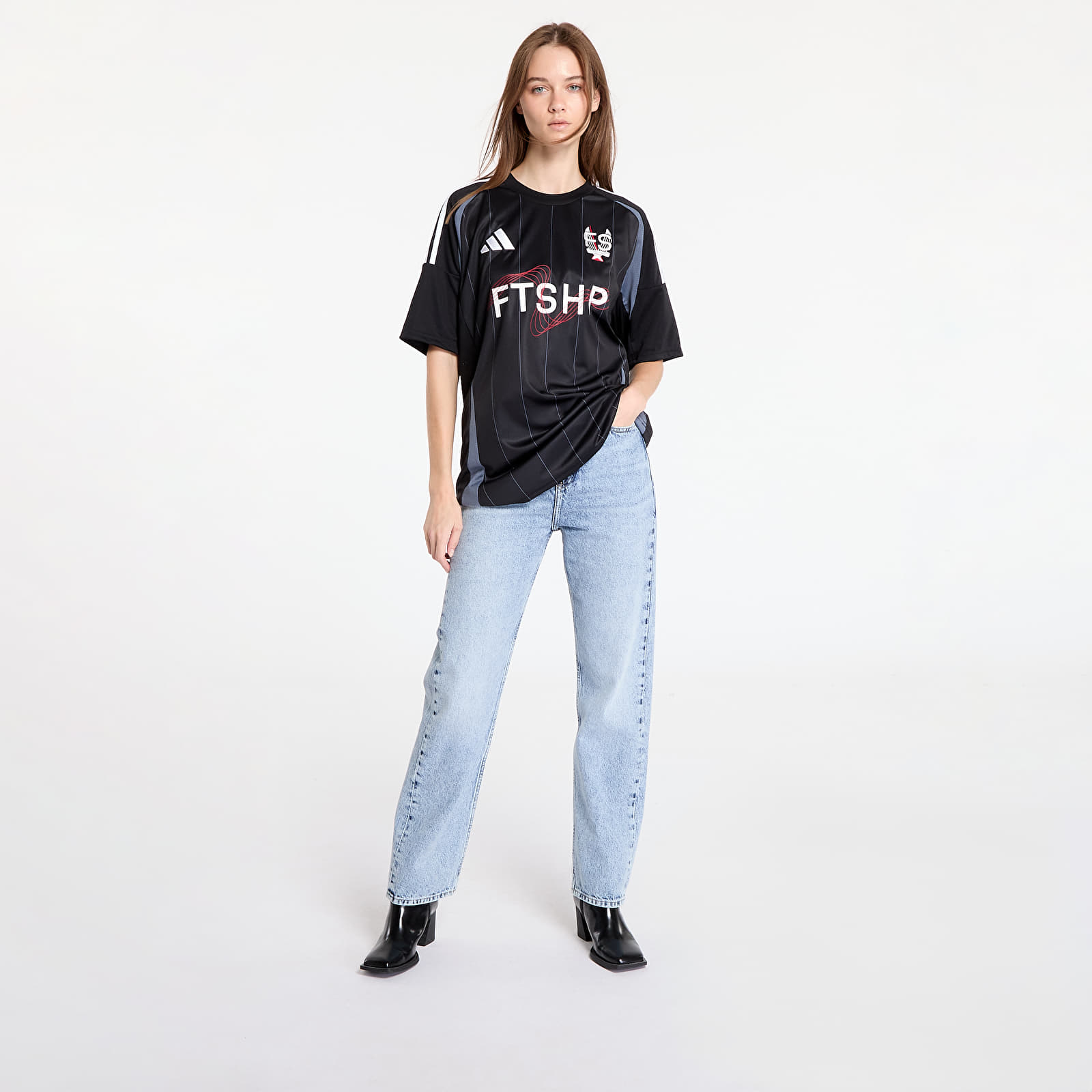 Kavbojke  Calvin Klein Jeans High Rise Straight Jeans Denim Medium